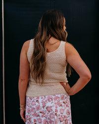 Esqualo - Singlet Knit Sequin Top