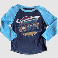 Rowdy Sprout - Kid's Johnny Cash Raglan Tee