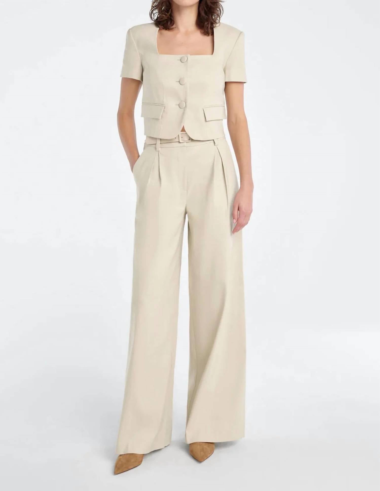 Favorite Daughter - The Mayfair Linen Top