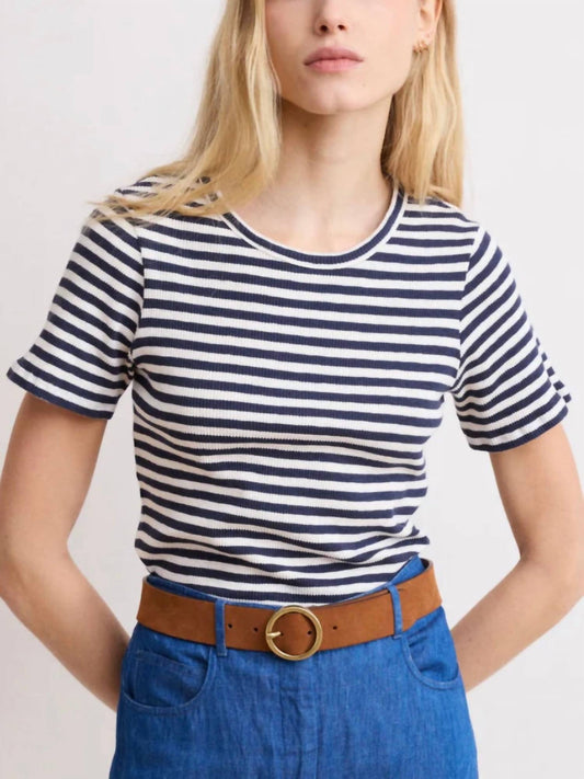 Hartford - Teofila Striped Short Sleeve Tee