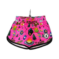 Flow Society Girls' Camp Lacrosse Shorts in pink - kids' shorts