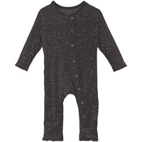 Kickee - Kids' Muffin Ruffle Coverall with Snaps