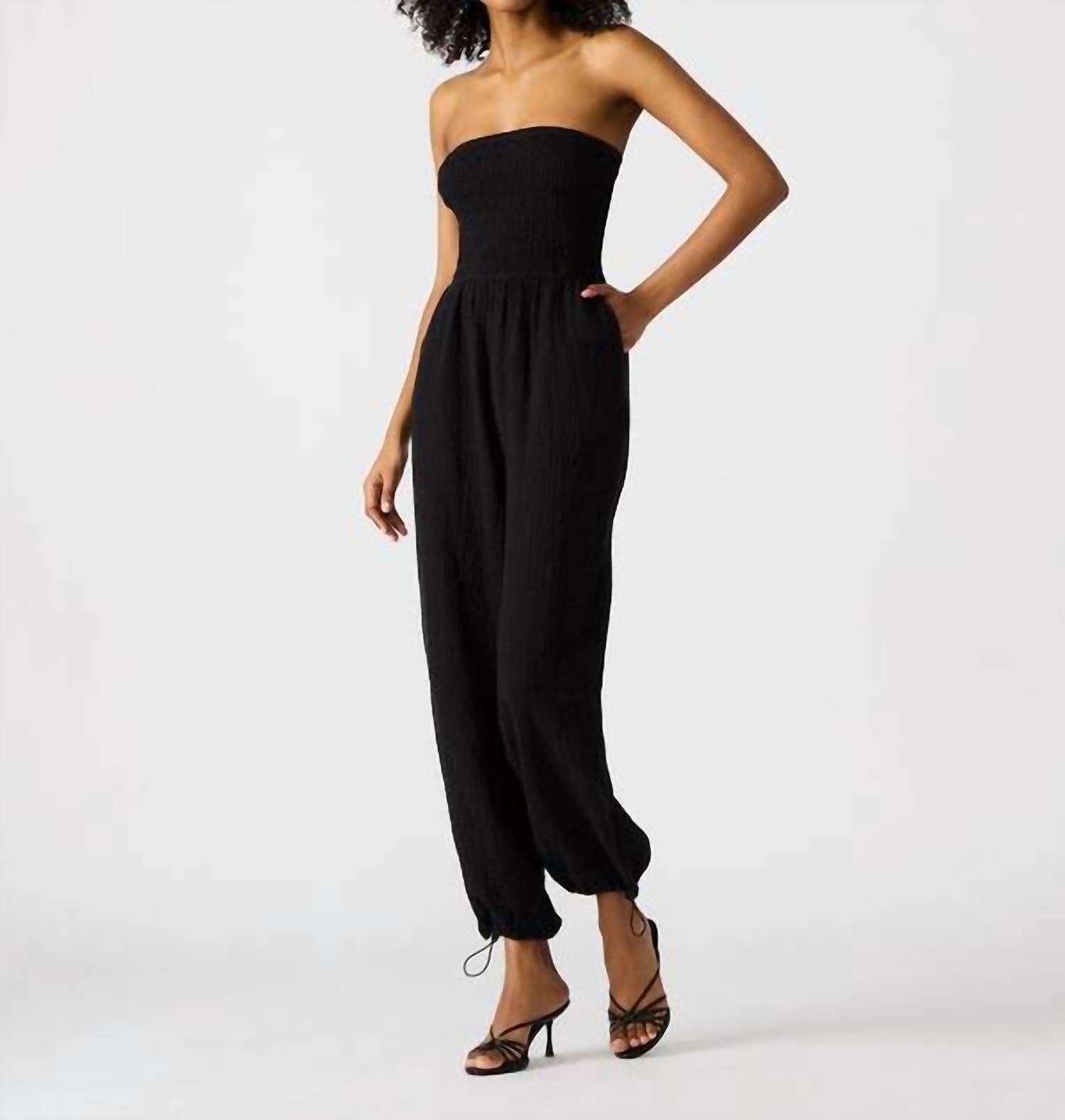 Steve Madden - Echo Strapless Jumpsuit