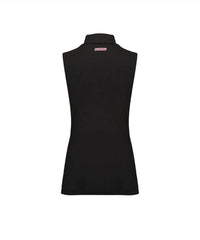 Chucuchu - Front Mesh Half Neck Top