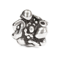 Trollbeads Women's Transition Man Bead Charm in silver - women's accessory - alternate view