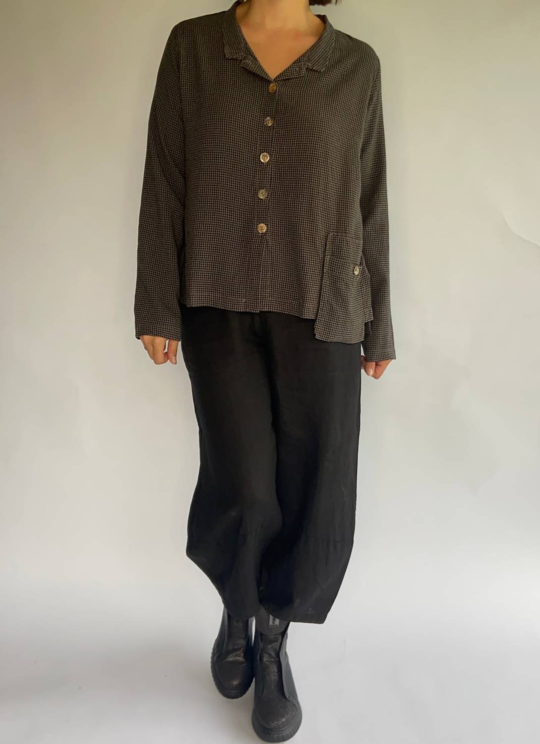 Cut Loose - Linen Pull-on Lantern Pants