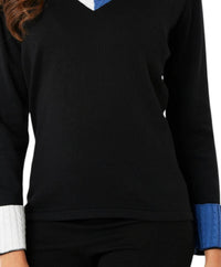 French Kyss - Braided V-Neck Top
