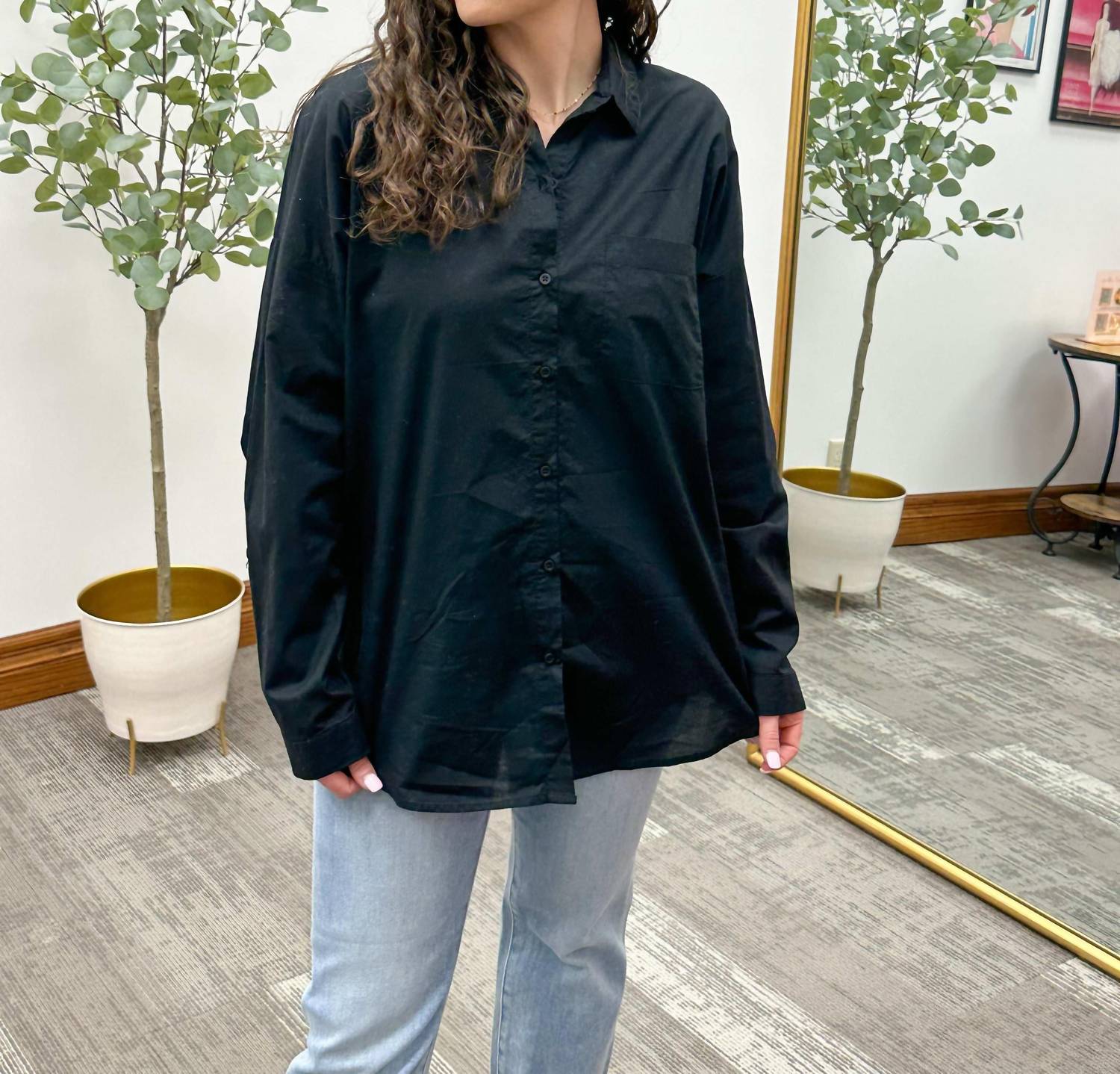 Be Cool - Sami Poplin Button Shirt