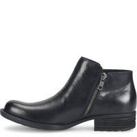 BONDI BORN Women's Kace Buckle Bootie in black - women's shoe - detail view