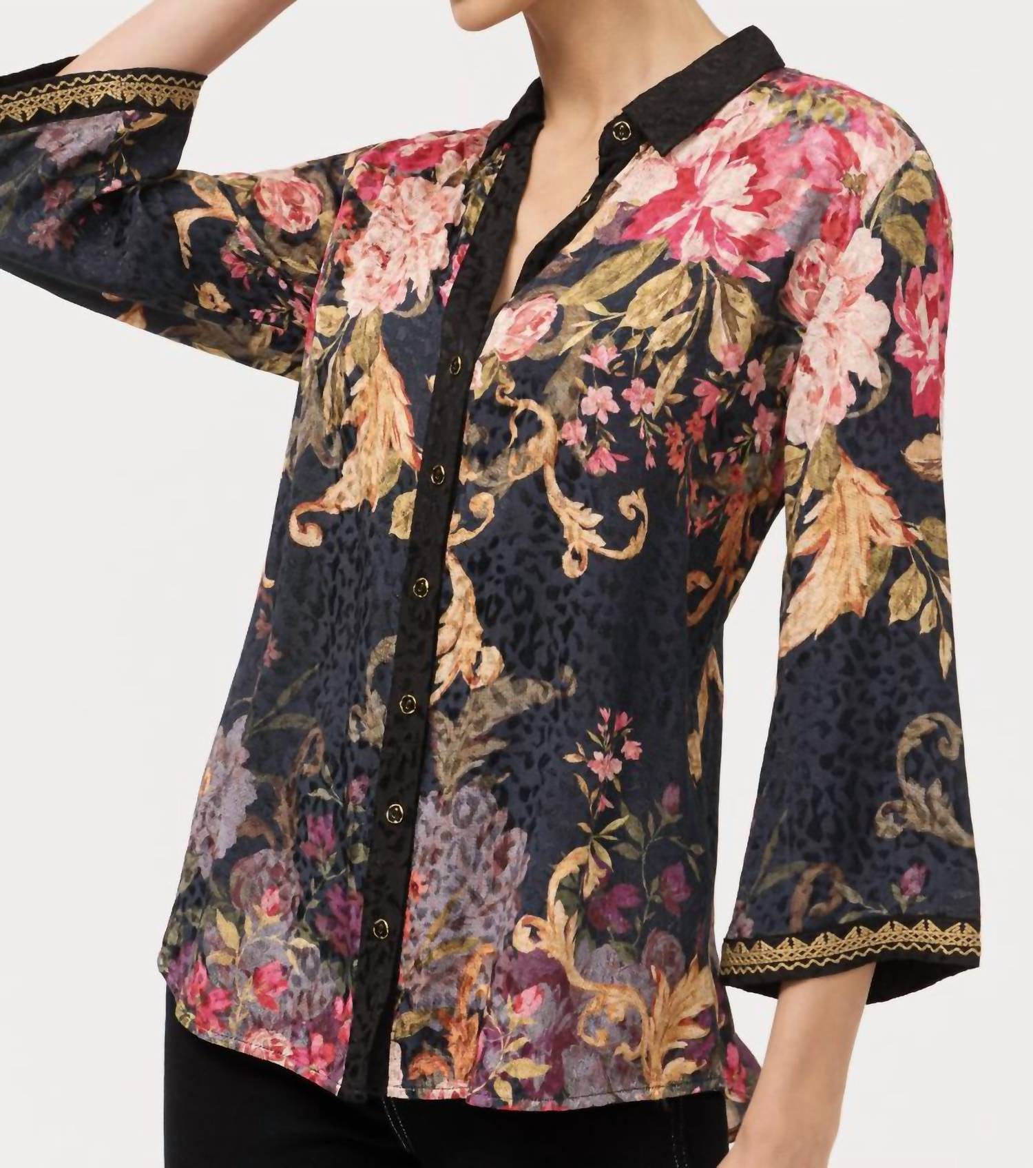 Johnny Was - Kimono Sleeve Shirt