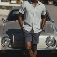 The Normal Brand - Freshwater Short Sleeve Button Up Shirt