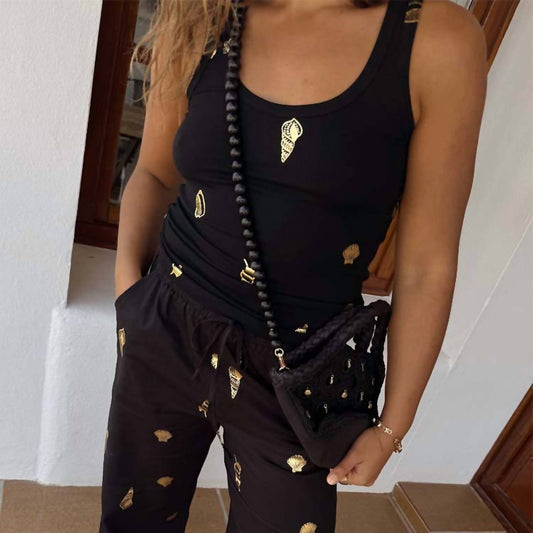 Never Fully Dressed - Shell Rib Tank Top