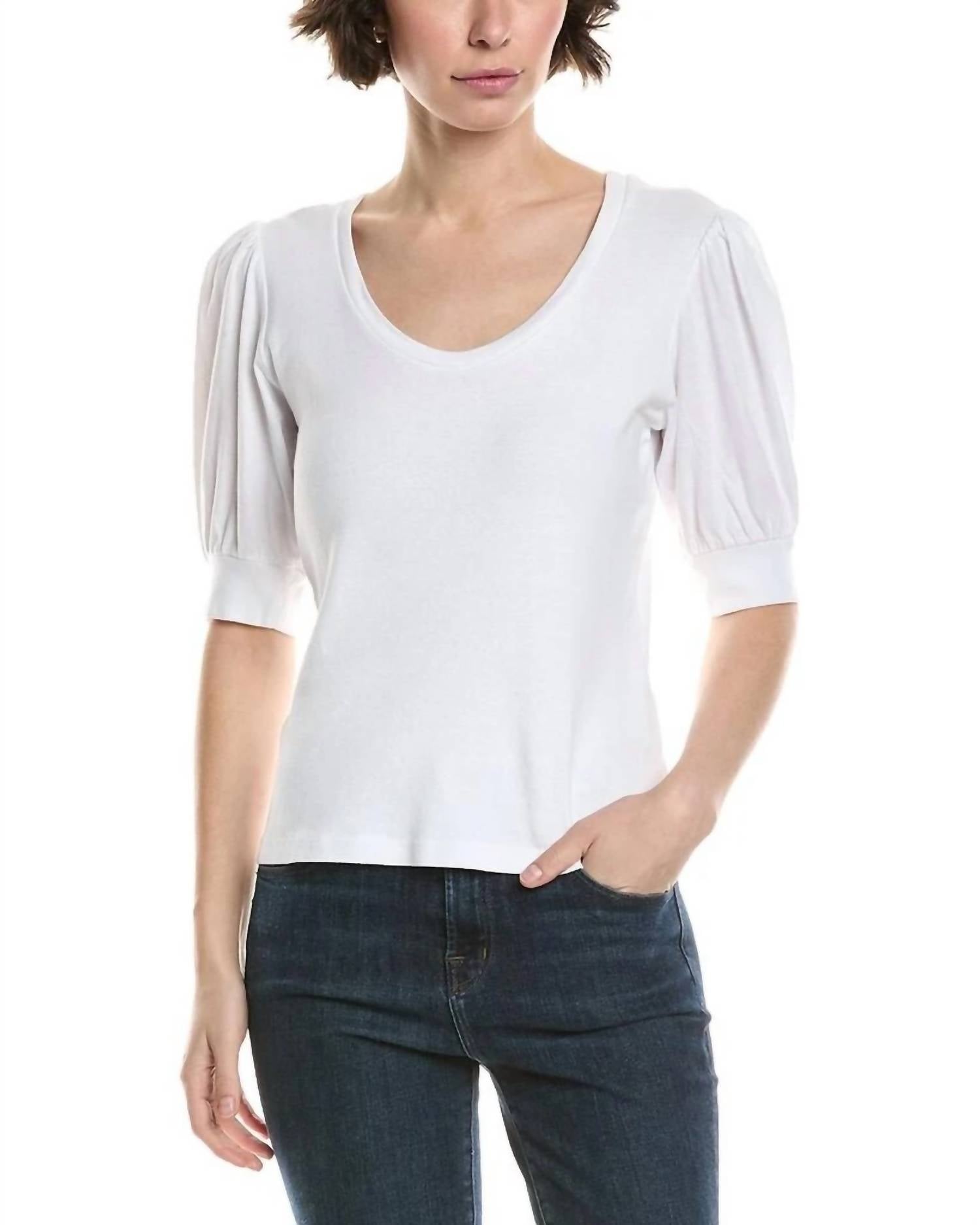 Michael Stars - Rosario Puff Sleeve Knit Top