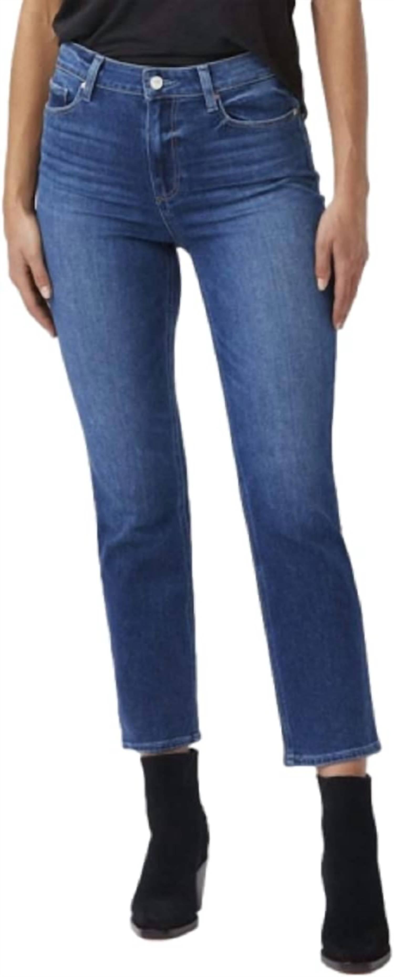 Paige - Cindy Straight Leg Jeans