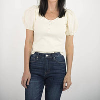 &Merci - Arleth Puff Sleeve Top