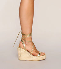 Forever - Women's Strapped Wedge Heels