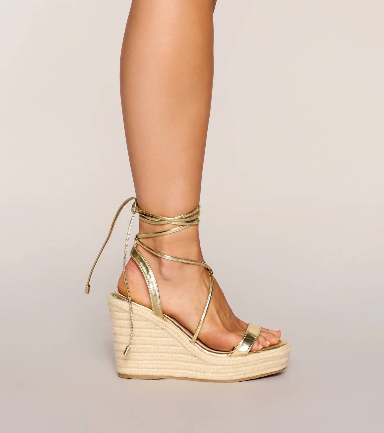 Forever - Women's Strapped Wedge Heels