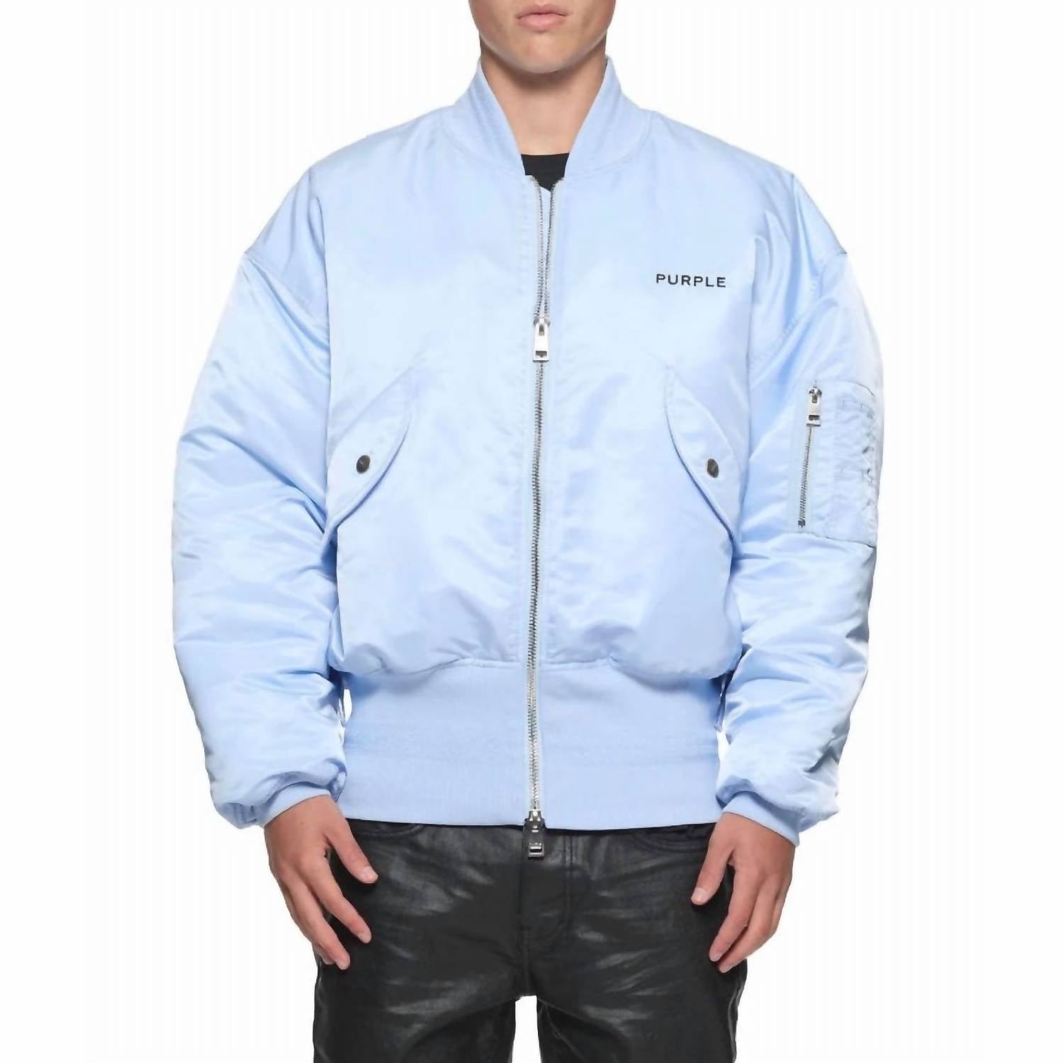 Purple Brand - Wordmark Bomber Jacket