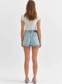 DAZE Troublemaker High Rise Short in ice cream vintage 1 - women's shorts - alternate view