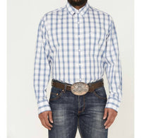 Wrangler - Long Sleeve Button-down Western Shirt