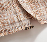Billy Reid - Linen Line Plaid Wilson Shirt