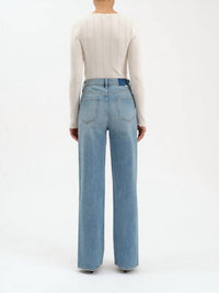 DAZE City Straight High Rise Jeans in be mine vintage - women's jeans - detail view