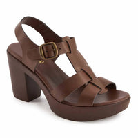 Andrea - Women's T-bar Platform Sandals