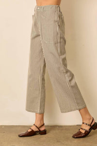 Polagram - Kathleen Pin Stripe Pants