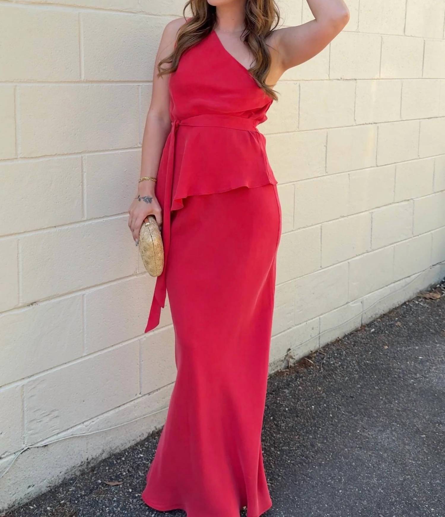 Nude Lucy - Amaya Cupro Maxi Skirt