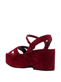 Salvatore Ferragamo - Women's Strappy Platform Block Heel Sandals