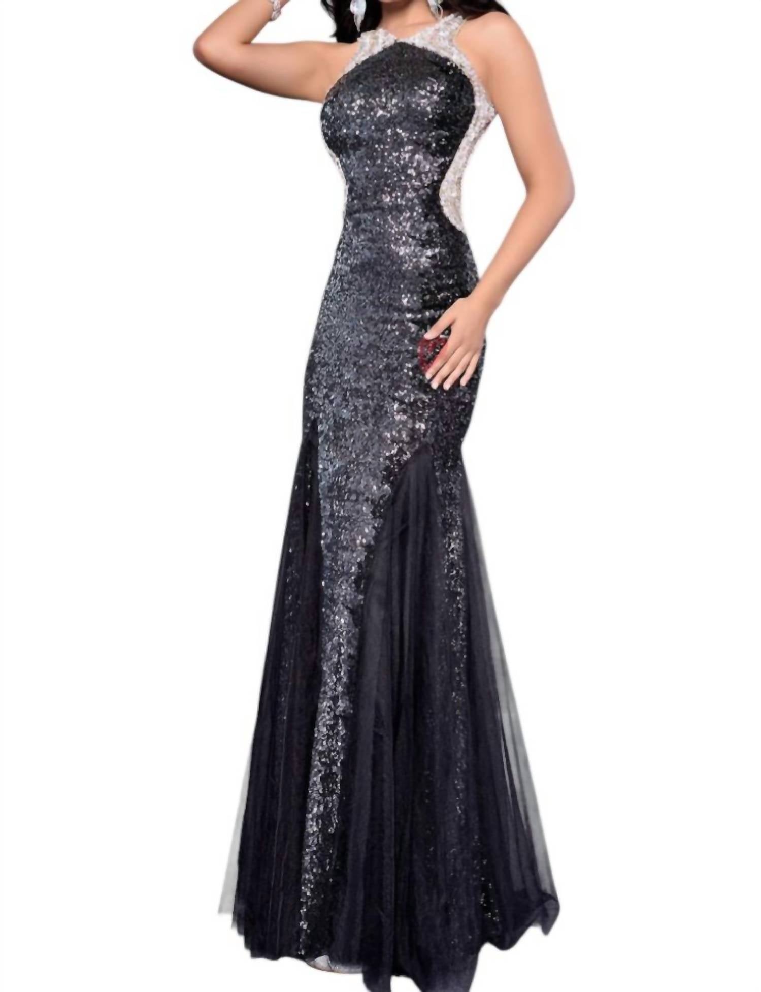 Karishma Creations - Sleeveless Maxi Mermaid Dress