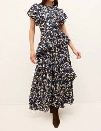 Marie Oliver - Quinby Tiered Flounce Maxi Dress