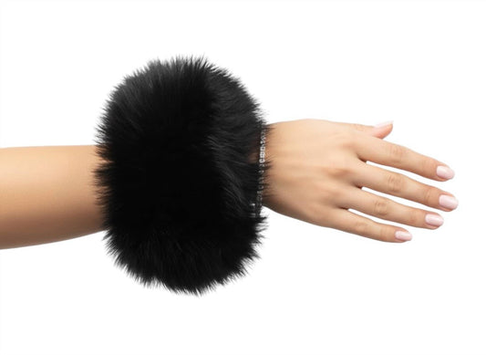 Mitchie'S Matchings - Fox Fur Snap Cuffs
