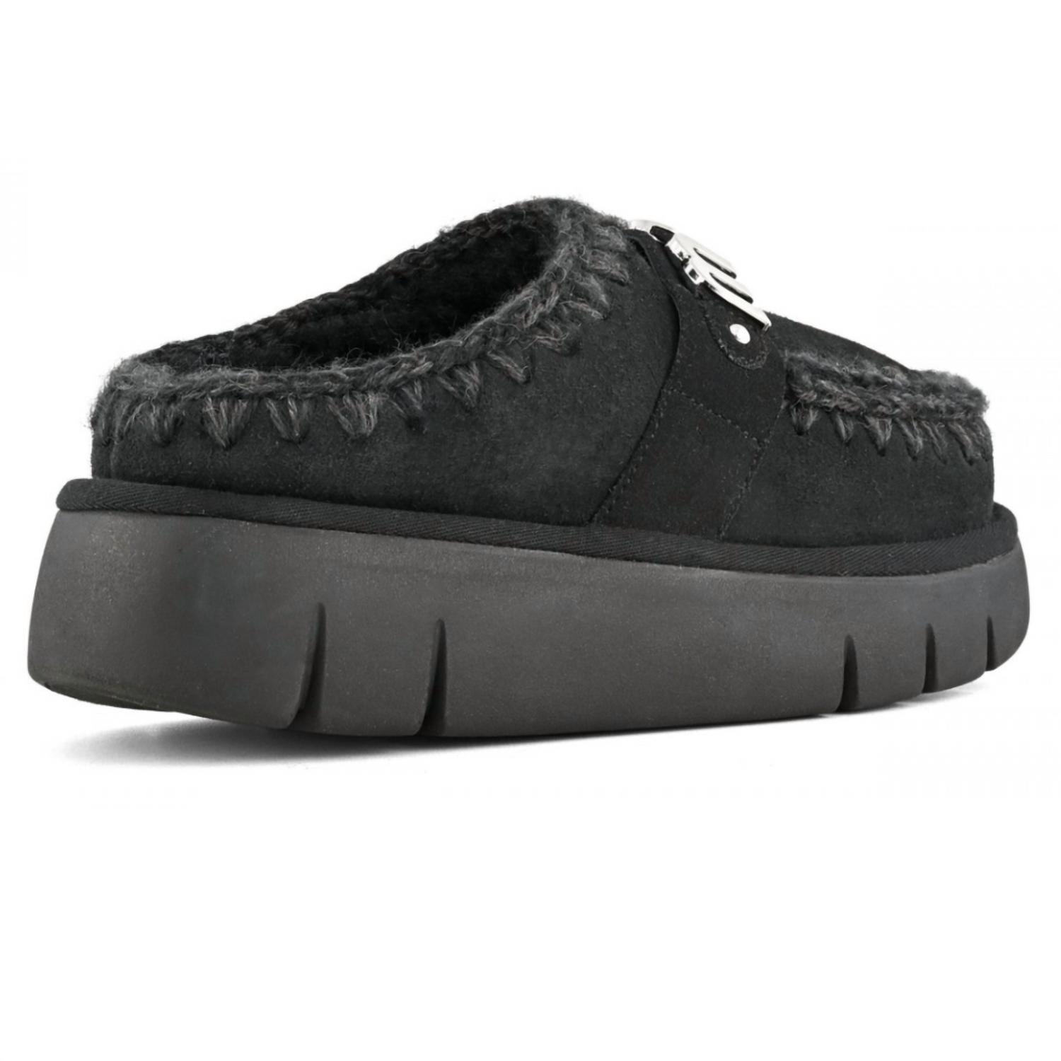 Mou - Women's Bounce Metal Logo Clogs