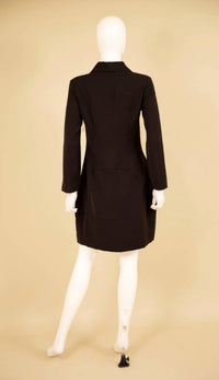 Samuel Dong - Crepe Dress With Big Pockets