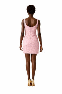 BethelHelena First Light Dress in soft blush - women's dress - detail view