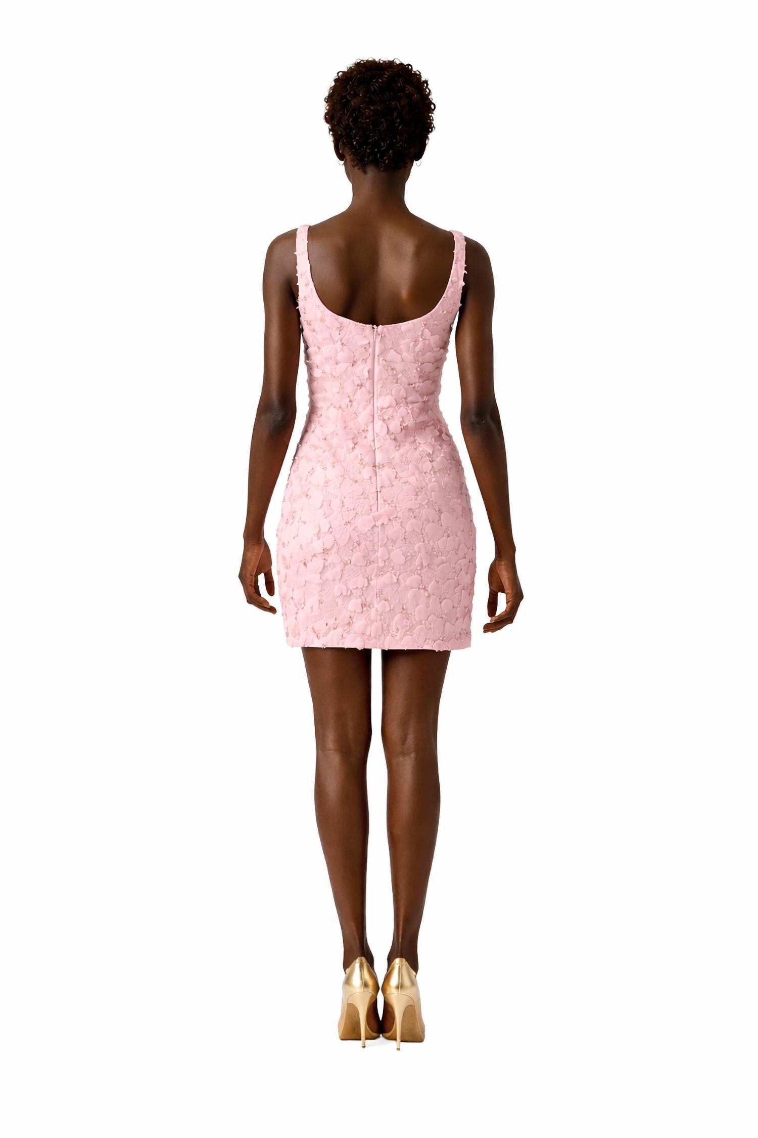 BethelHelena First Light Dress in soft blush - women's dress - detail view