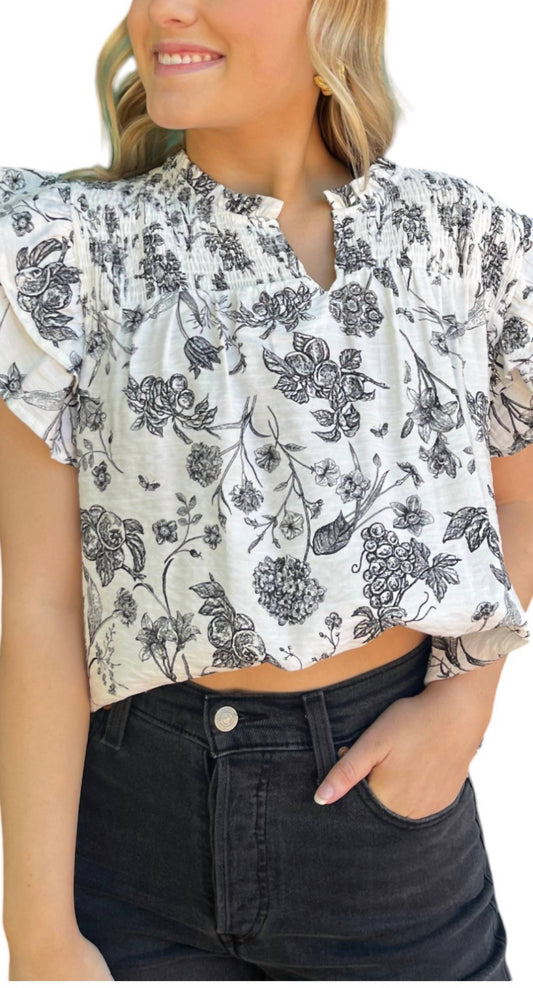 Umgee - Daydream Blouse Top