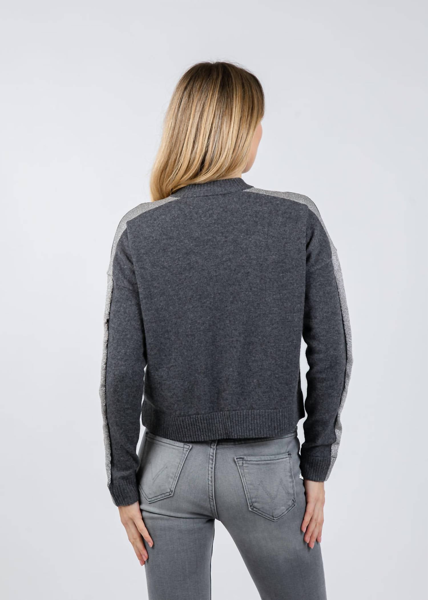 Brodie Cashmere - Luxe Cashmere Bomber Jacket
