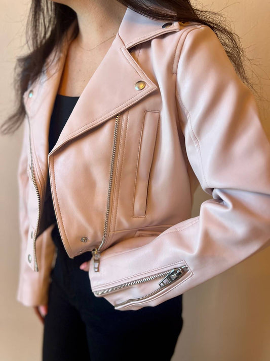 Blank - Melrose Vegan Leather Jacket