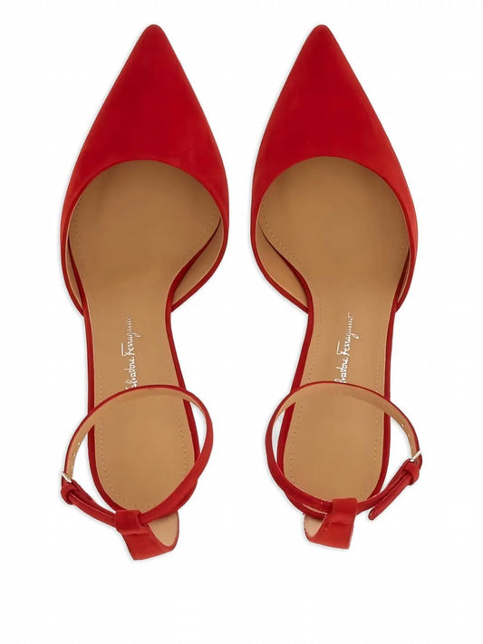 Salvatore Ferragamo - Women's Iman Suede Pumps