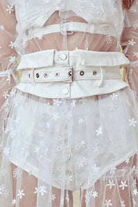 For Love & Lemons - Claudia Off Shoulder Tulle Dress