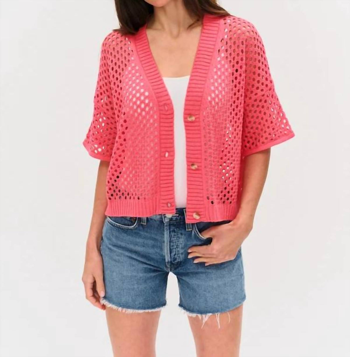 Six/Fifty - Dune Crochet Cardigan