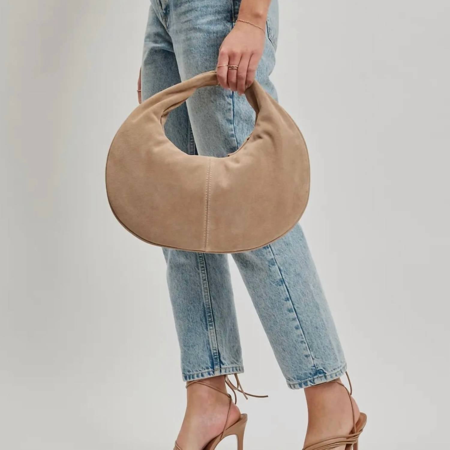 Moda Luxe - Farrah Suede Shoulder Bag