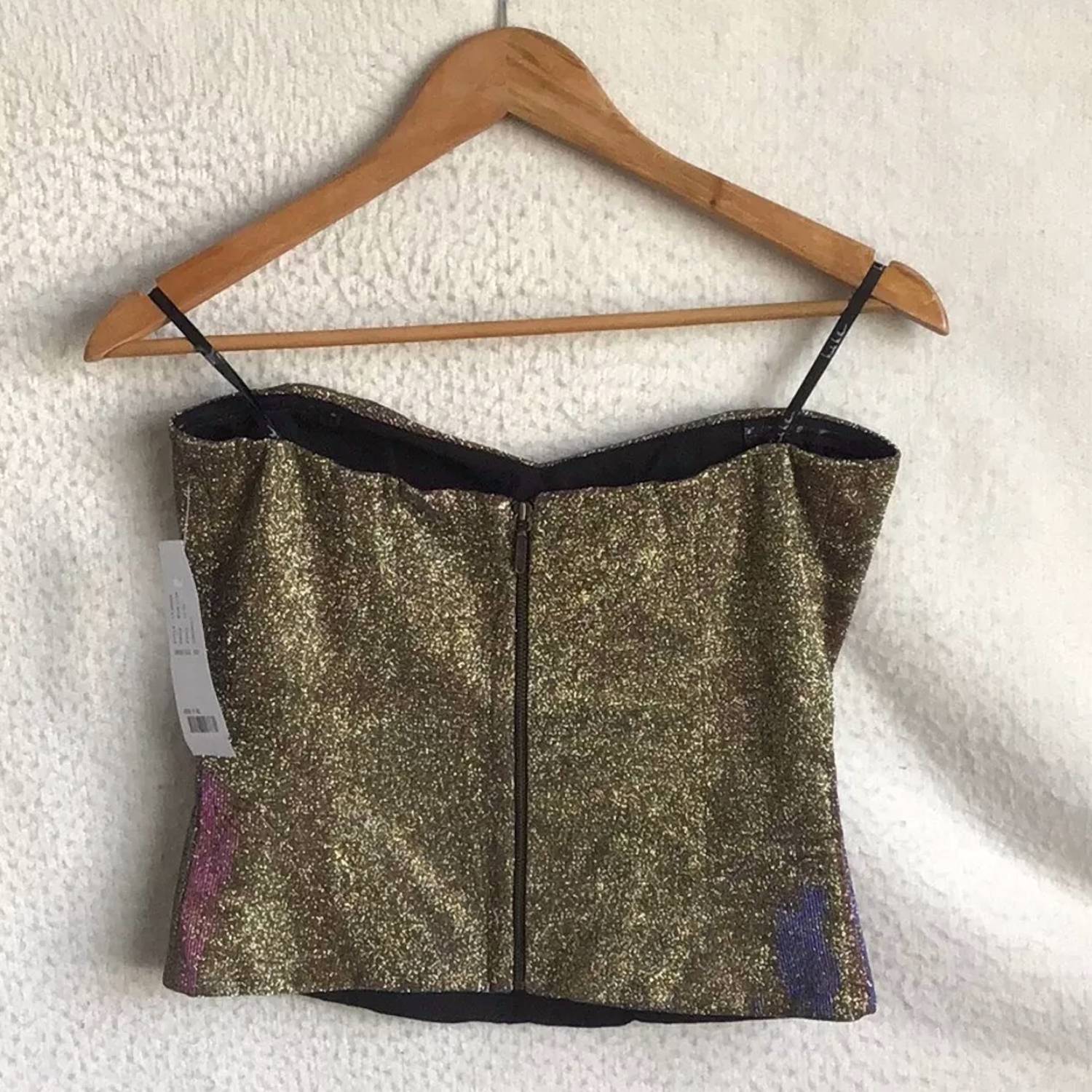 Nicole Miller - Sequin Bustier Top