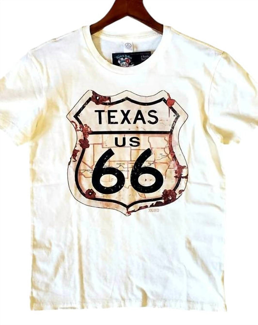 Xoxo - Women's Short Sleeve Route 66 Graphic Tee