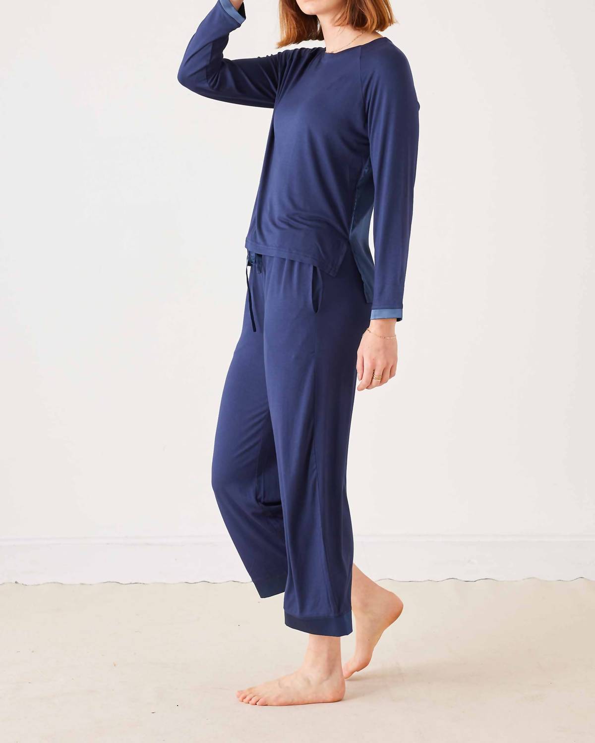 Mersea - Satin Sailor Pajama Set