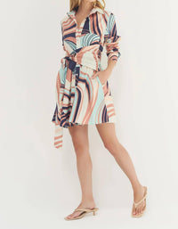 Hutch - Okin Long Sleeve Elevated Shirt Dress