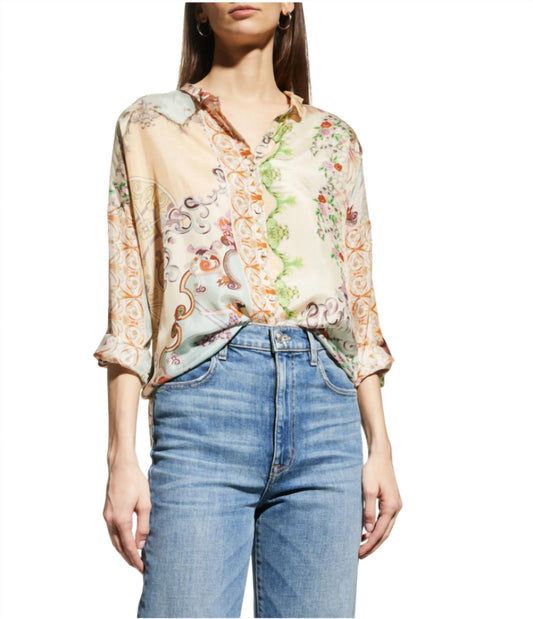 Johnny Was - Downtown Seline Button Down Top