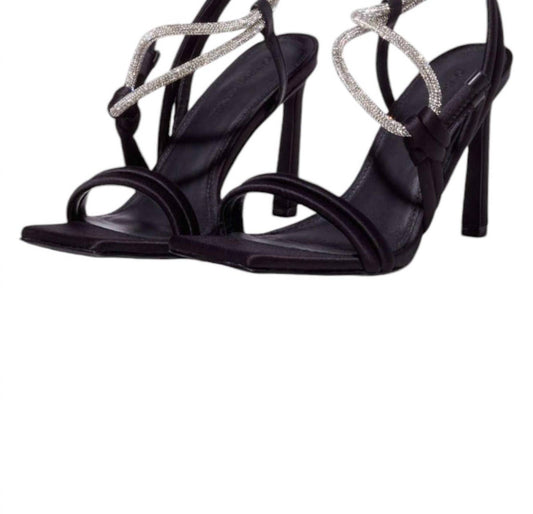 Jonathan Simkhai - Cassie Crystal Strappy Heel Sandal